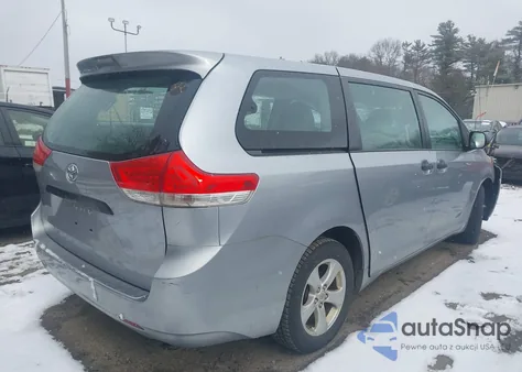 2012 Toyota Sienna Base 7 Passenger из США, поврежденный, VIN 5TDKA3DC3CS009854